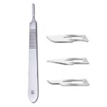 دسته بیستوری ( تیغ ) دندانپزشکی ?- دسته تیغ جراحی و تیغ استریل - اسکالپل - دسته تیغ بیستوری
