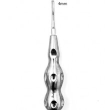 الواتور مستقیم ارگوتاچ ۴ میلیمتری دنتال دیوایس - الواتور مستقیم دندانپزشکی - ابزار دندانپزشکی - الواتور ارگوتاچ - الواتور مستقیم - دیجی سرنگ پلاس