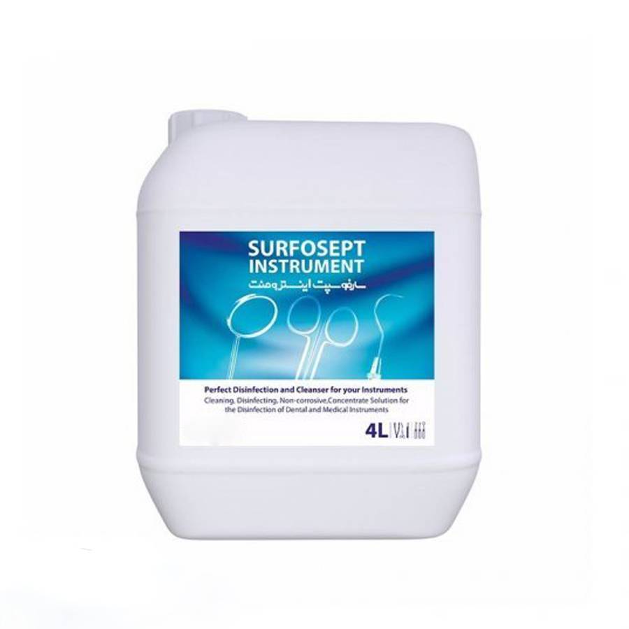 محلول ضدعفونی کننده ابزار سارفوسپت - خرید قیمت محلول ضدعفونی کننده سارفوسپت ابزار - سارفوسپت 4 لیتری ابزار - خرید ضدعفونی کننده سارفوسپت