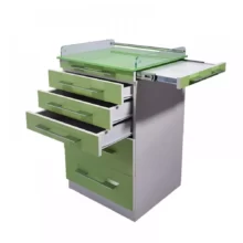 روتور 6 کشو MDF مدل RMHS6-3 – نوید اکباتان - روتور 6 کشو RMHS 6-3 دارای بدنه تمام ام دی اف، رویه شیشه، دستگیره استیل، حفاظ یووی، سینی بغل و چرخ نشکن است - فروشگاه آنلاین تجهیزات دندانپزشکی و پزشکی