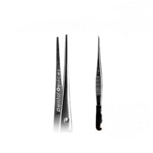 پنس مستقیم پهن ۱۰ سانتی متر Dental Devices - پنس میکرو مستقیم نوک تیز - فروشگاه دندانپزشکی آنلاین دیجی سرنگ پلاس