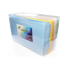 پیشبند یکبار مصرف تاشده جعبه ای Zolal Teb - خرید و قیمت پیشبند نایلونی تاشده دندانپزشکی - پیش بند جعبه ای مریض زلال