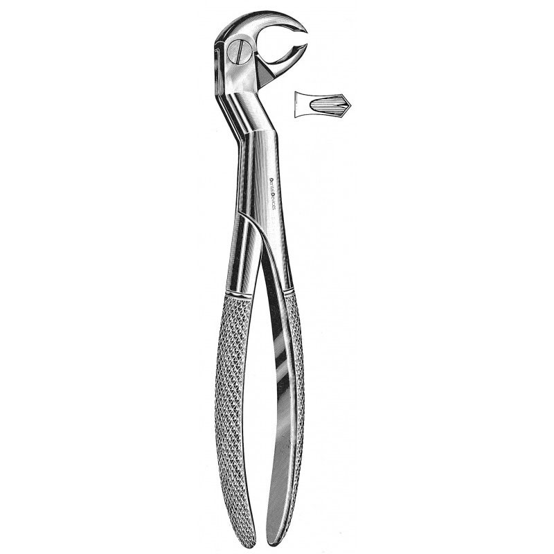 فورسپس عقل پایین چپ زاویه دار - خرید آنلاین اینسترومنت های دندانپزشکی - فورسپس عقل پایین چپ زاویه دار - خرید تجهیزات دندانپزشکی