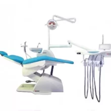 یونیت دندانپزشکی ES100 - نوید اکباتان - یونیت دندانپزشکی ES100 دارای نگاتسکوپ بر روی تابلت، دو عدد پوار، کاسه کراشوآر تمام سرامیکی و پدال پا جهت کنترل صندلی و سرعت توربین و کلید قطع و وصل آب است-فروشگاه آنلاین تجهیزات پزشکی و دندانپزشکی